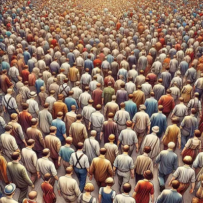 הליכה בתלם, להיות כמו כולם