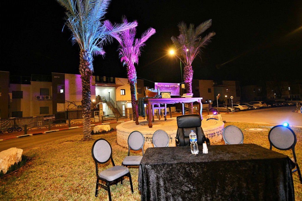  הראשל"צ הגאון רבי יצחק יוסף בביקור בעיר עמנואל