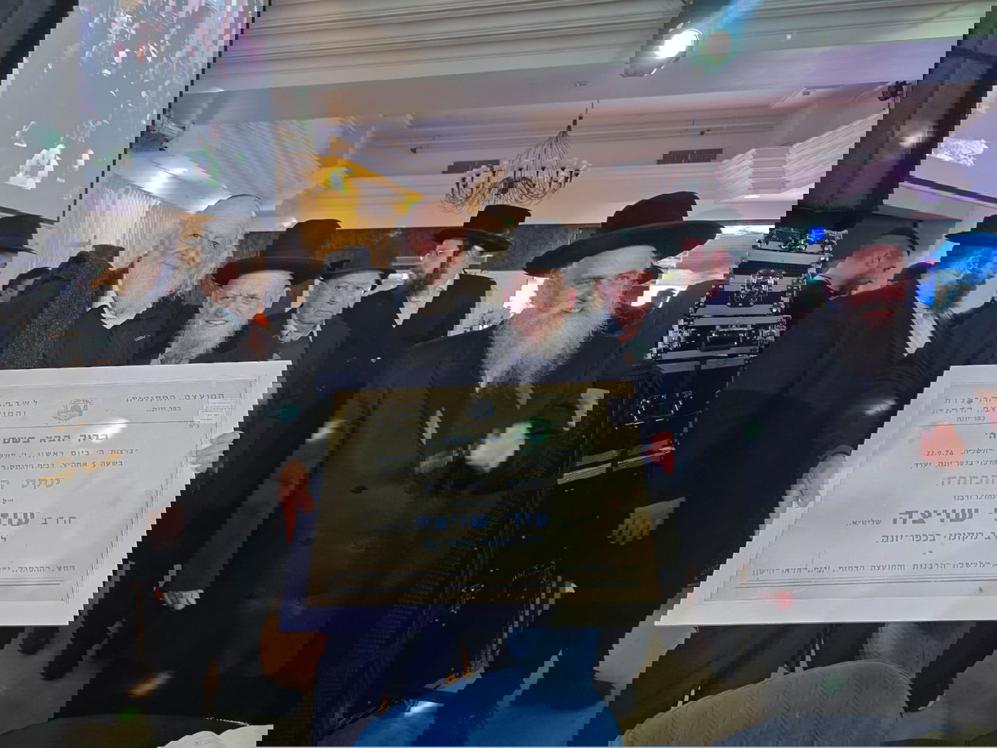 במעמד ההכתרה