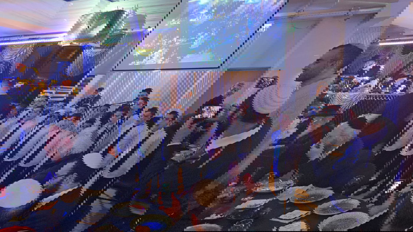 במעמד ההכתרה