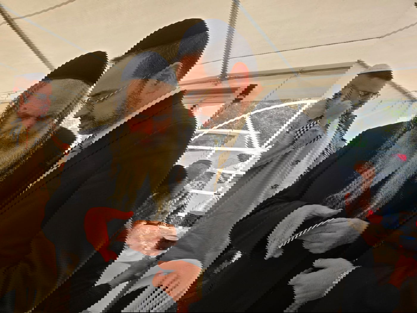 ניחום אבלים אצל הגאון רבי שלום ארוש