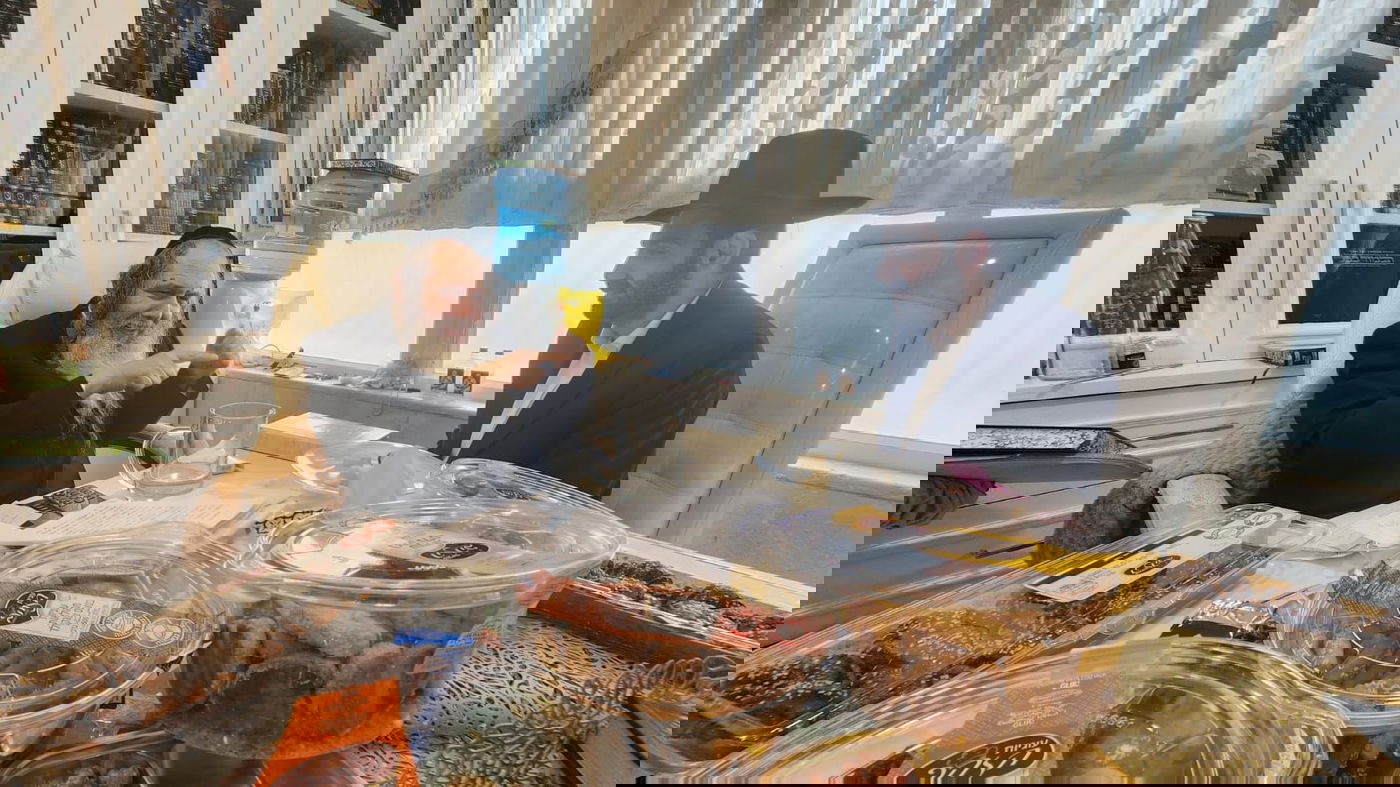 ניחום אבלים אצל הגאון רבי שלום ארוש