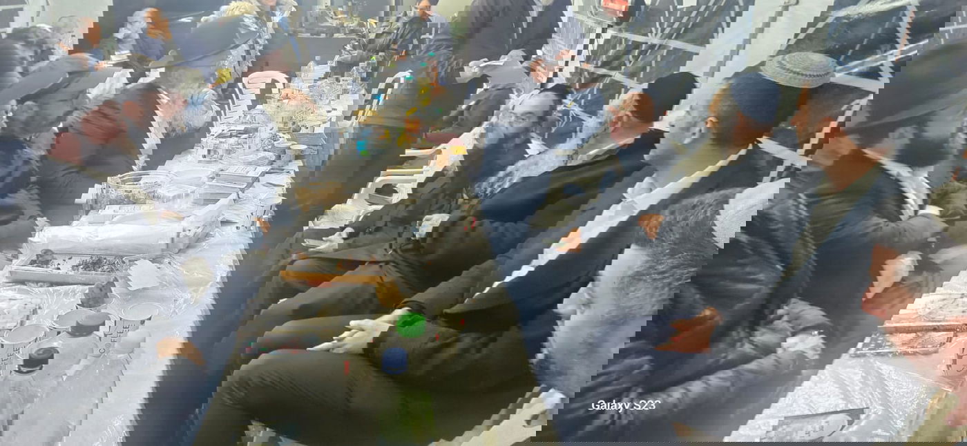 ניחום אבלים אצל הגאון רבי שלום ארוש