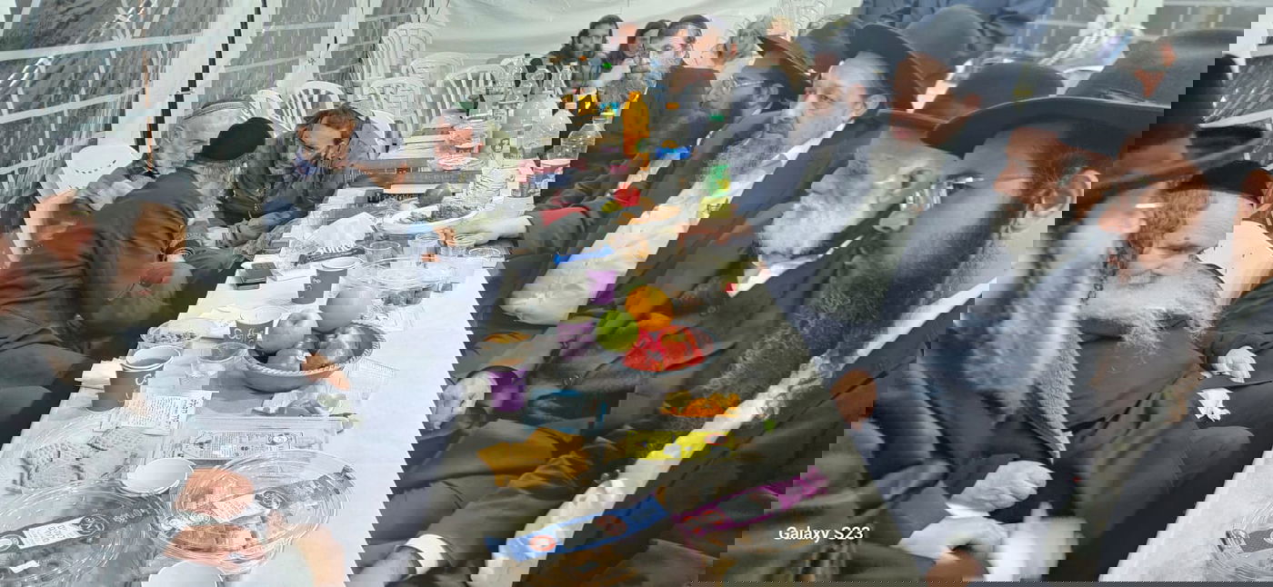 ניחום אבלים אצל הגאון רבי שלום ארוש