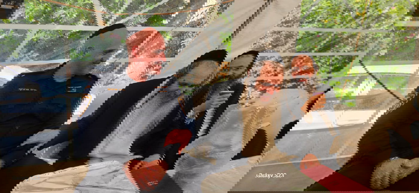 ניחום אבלים אצל הגאון רבי שלום ארוש