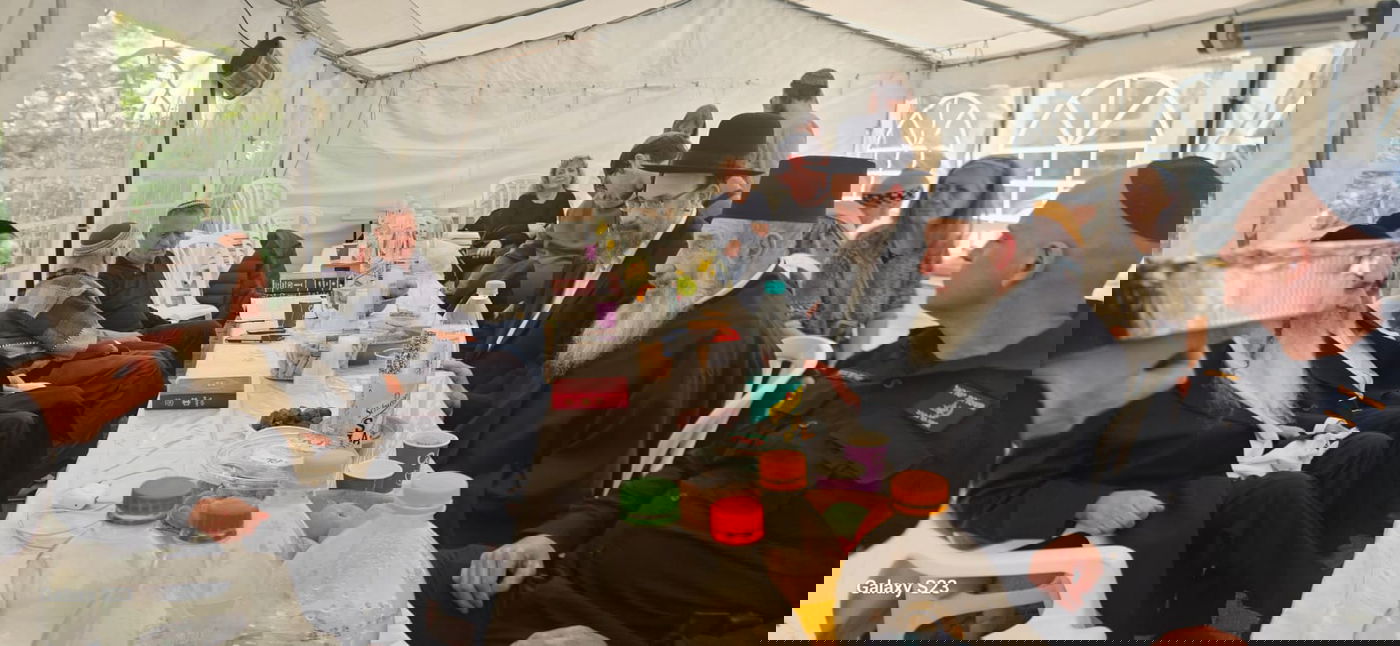 ניחום אבלים אצל הגאון רבי שלום ארוש