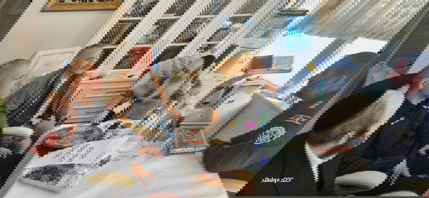 ניחום אבלים אצל הגאון רבי שלום ארוש