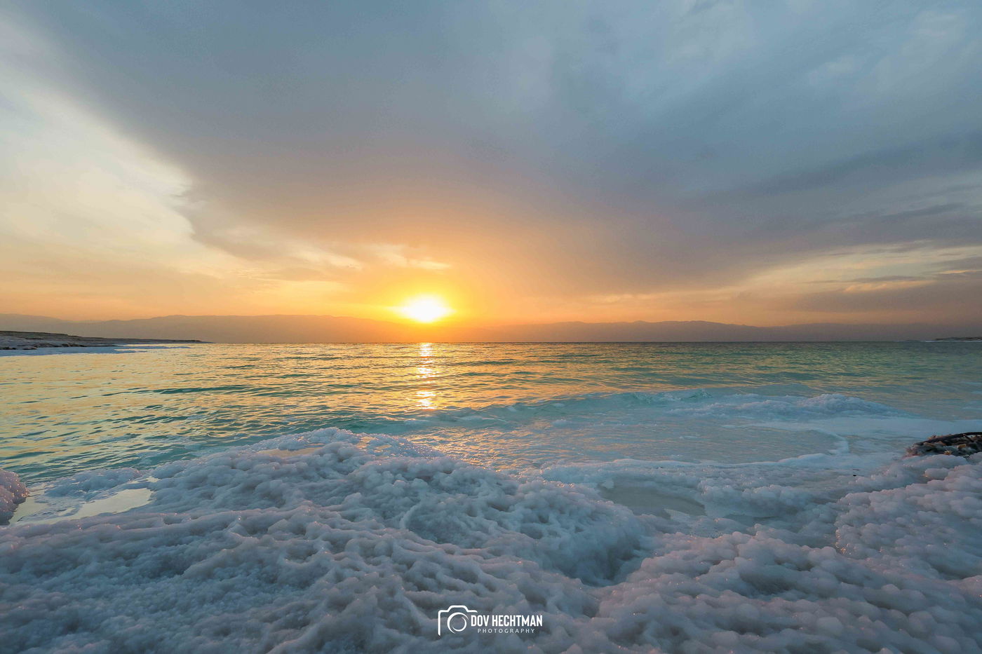 ים המלח בזריחה