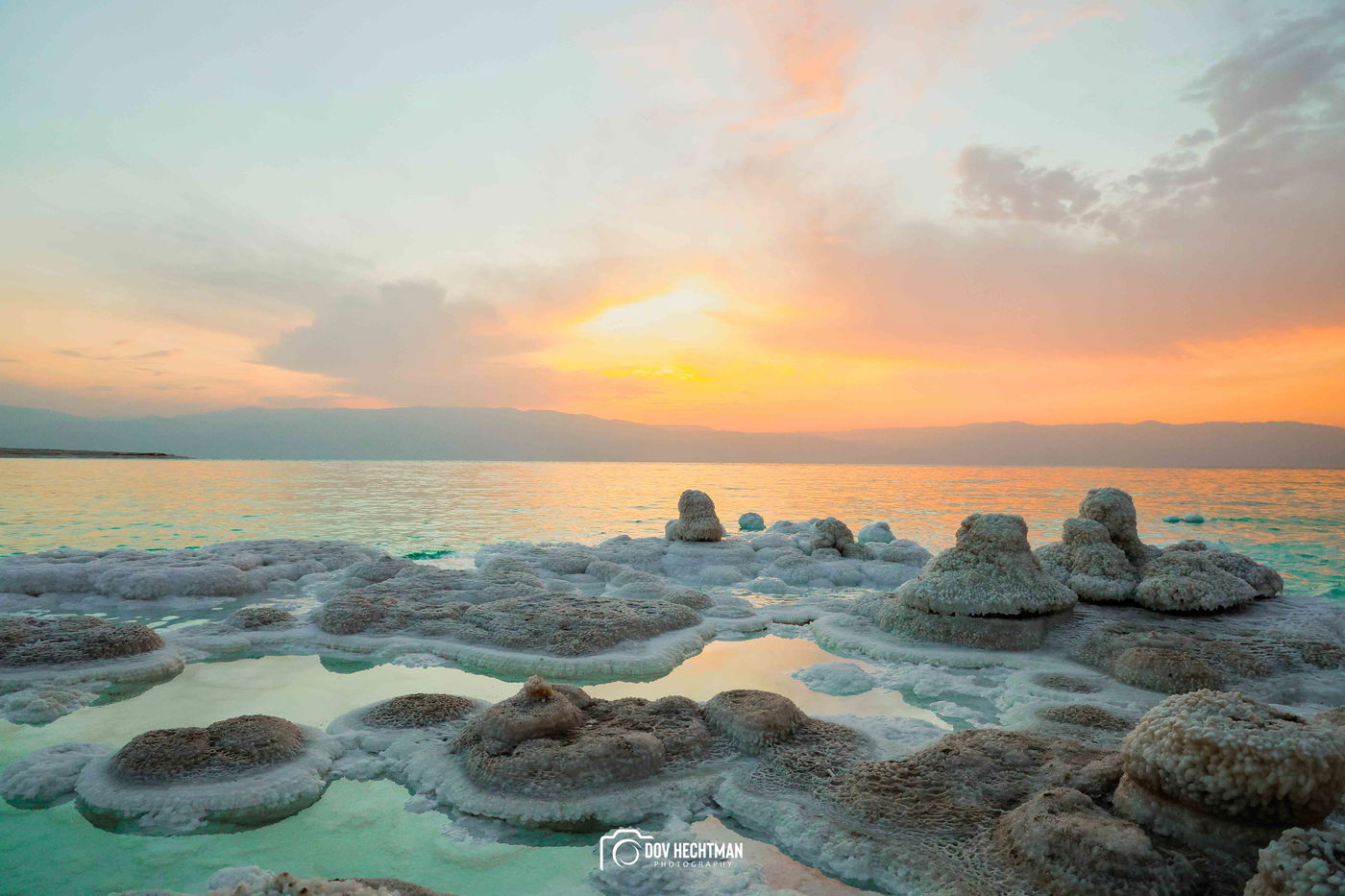 ים המלח בזריחה