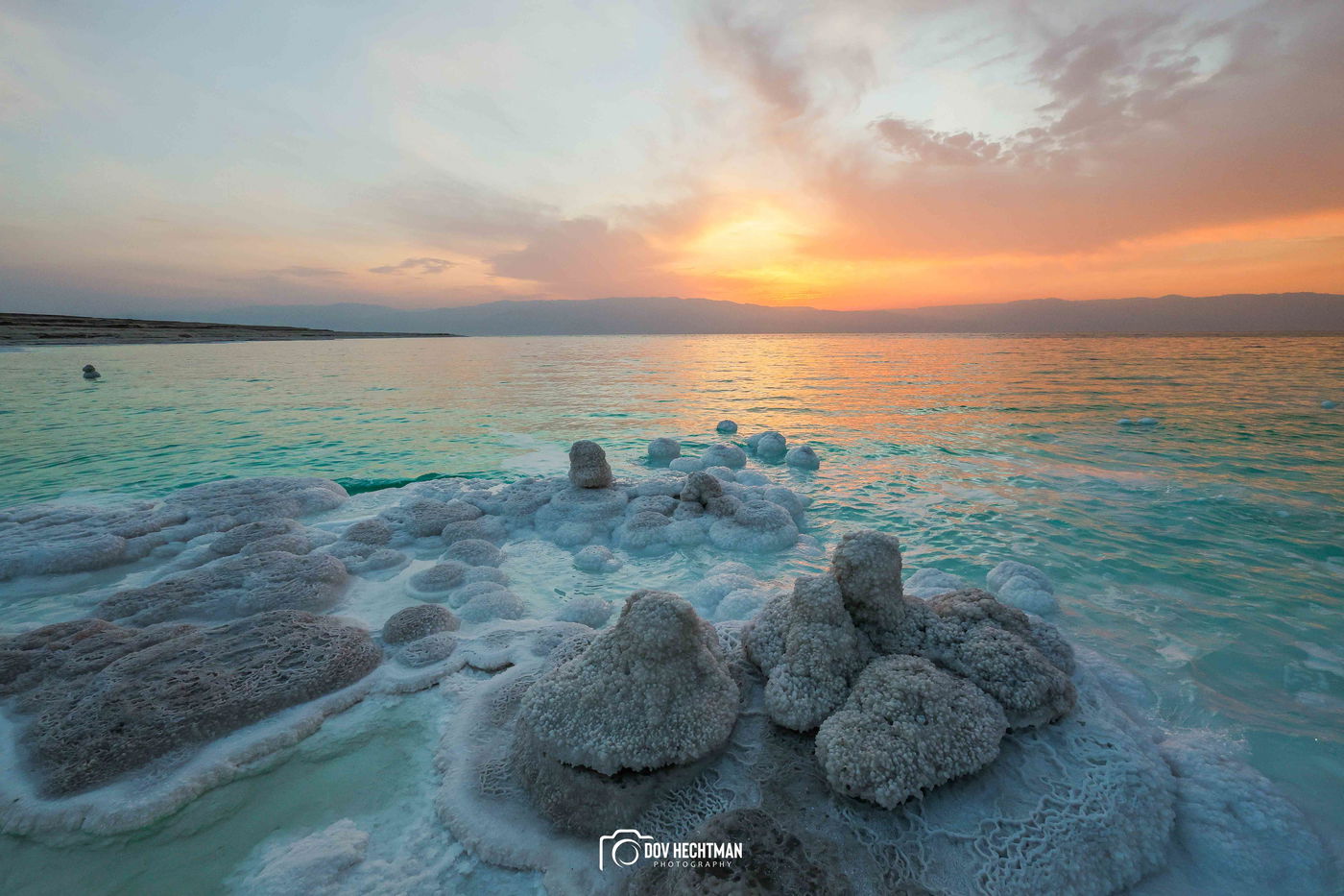 ים המלח בזריחה