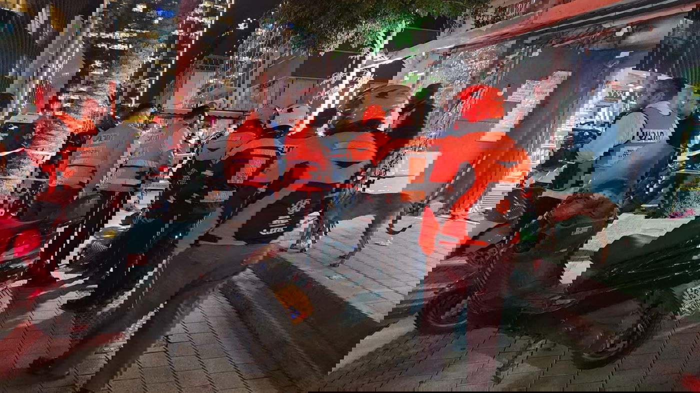 זירת הירי בבני ברק, השבוע 