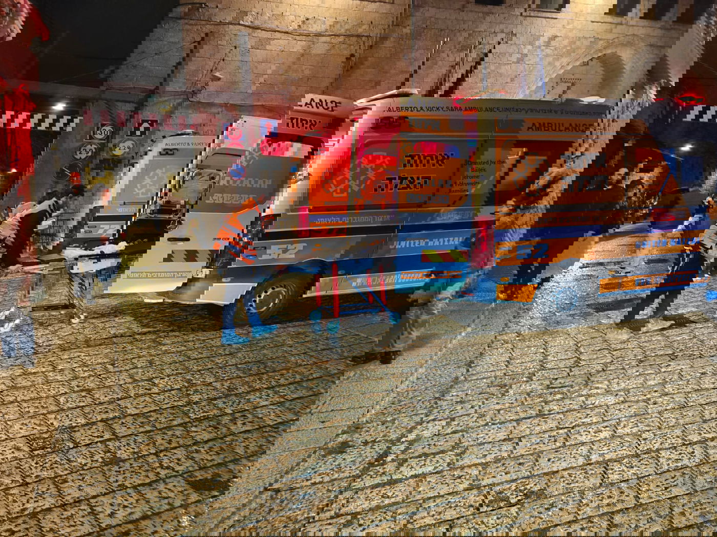 אישה הותקפה בגרזן בעיר העתיקה בירושלים