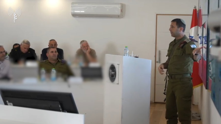 כנס ראשי יו"ש בבסיס פיקוד מרכז