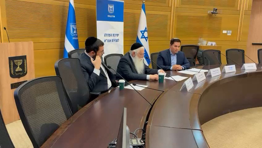 השר פרוש בדיון השדולה הבוקר