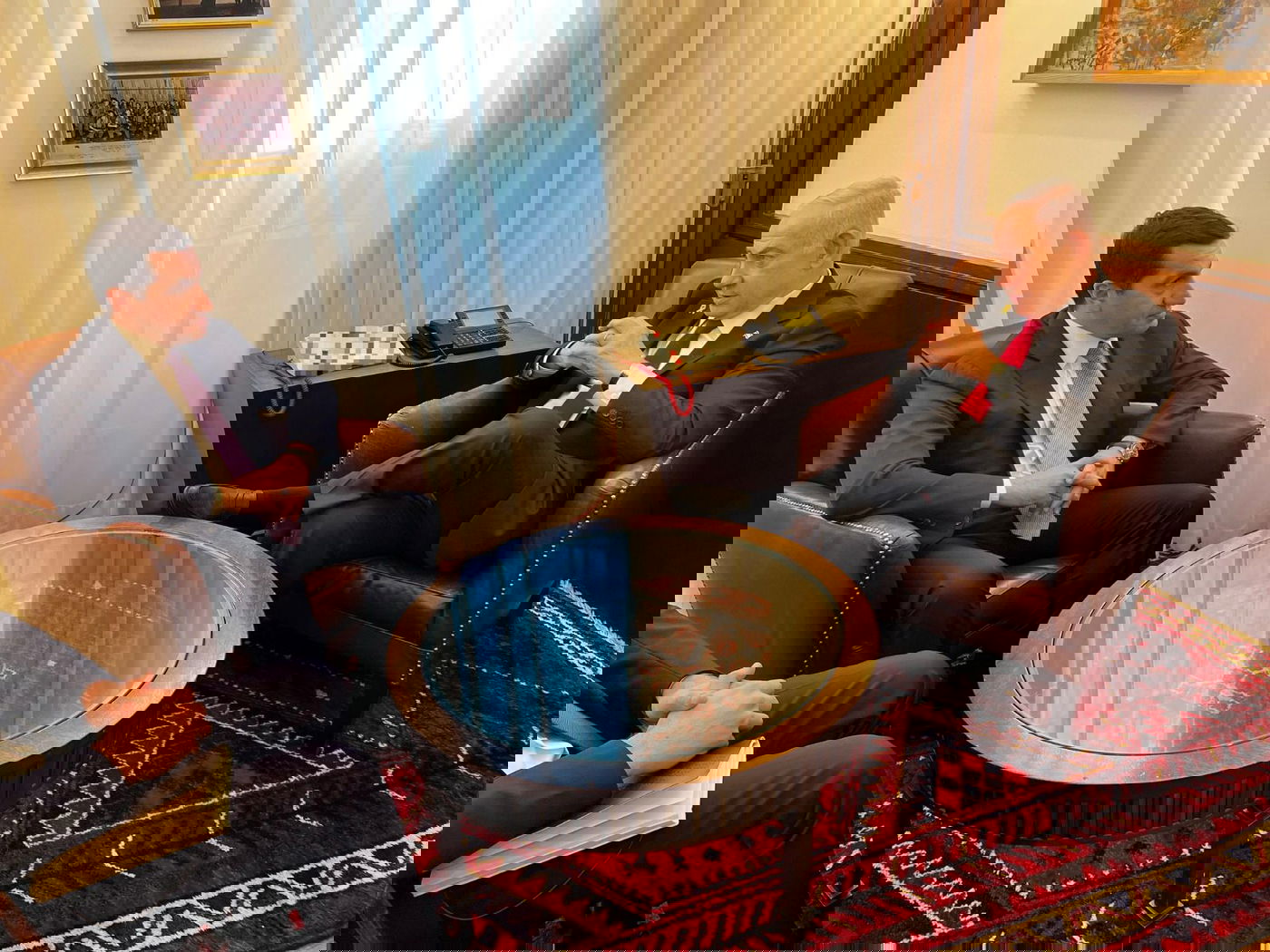 הפגישה בין חגיייב לנתניהו