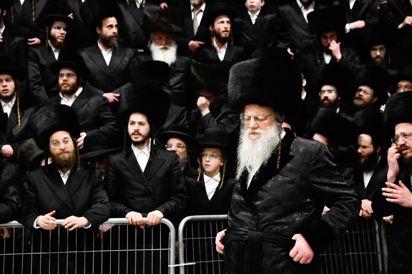 שמחת בית מודז'יץ - צאנז ירושלים - האלמין