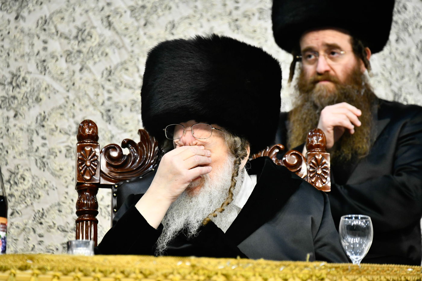 שמחת בית מודז'יץ - צאנז ירושלים - האלמין