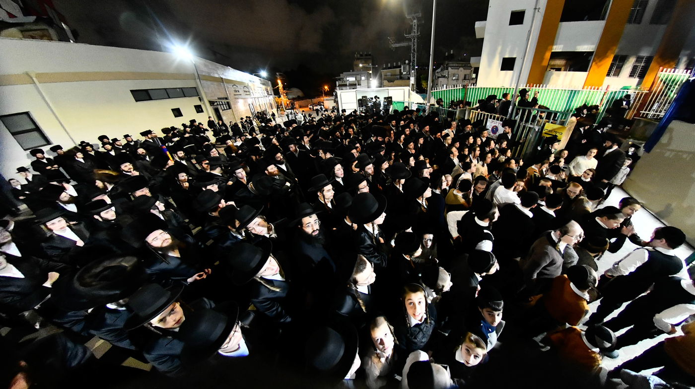 שמחת בית מודז'יץ - צאנז ירושלים - האלמין