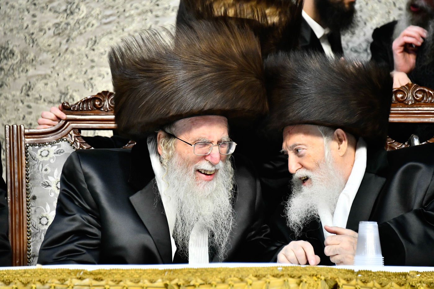 שמחת בית מודז'יץ - צאנז ירושלים - האלמין