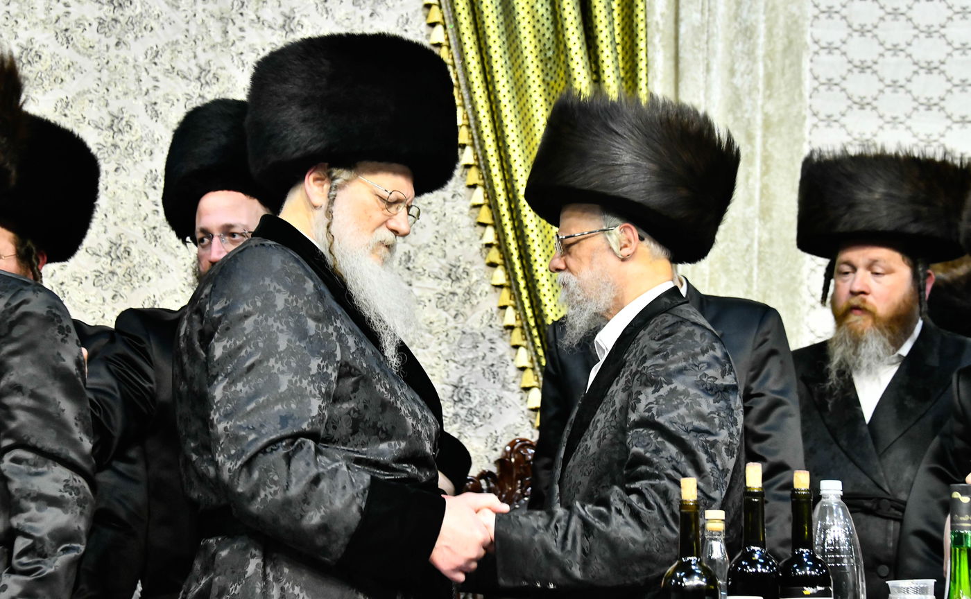 שמחת בית מודז'יץ - צאנז ירושלים - האלמין