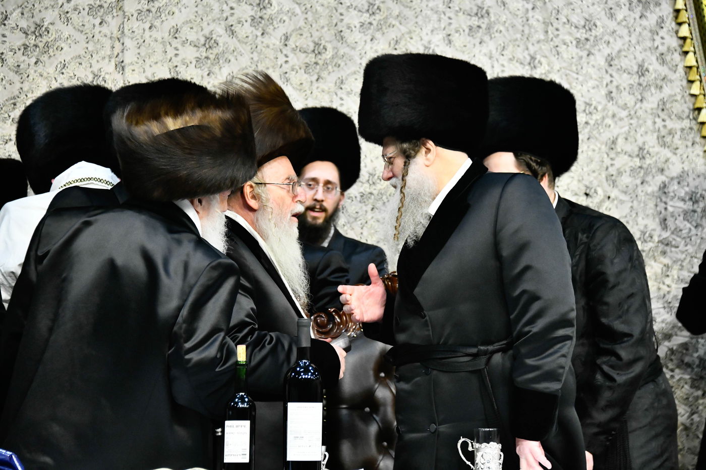 שמחת בית מודז'יץ - צאנז ירושלים - האלמין