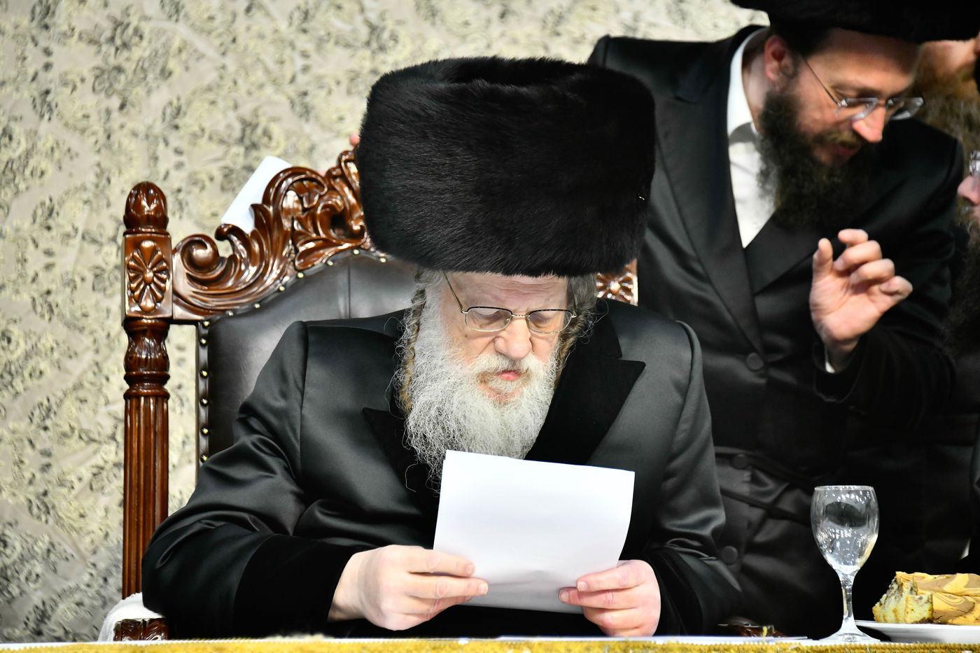 שמחת בית מודז'יץ - צאנז ירושלים - האלמין