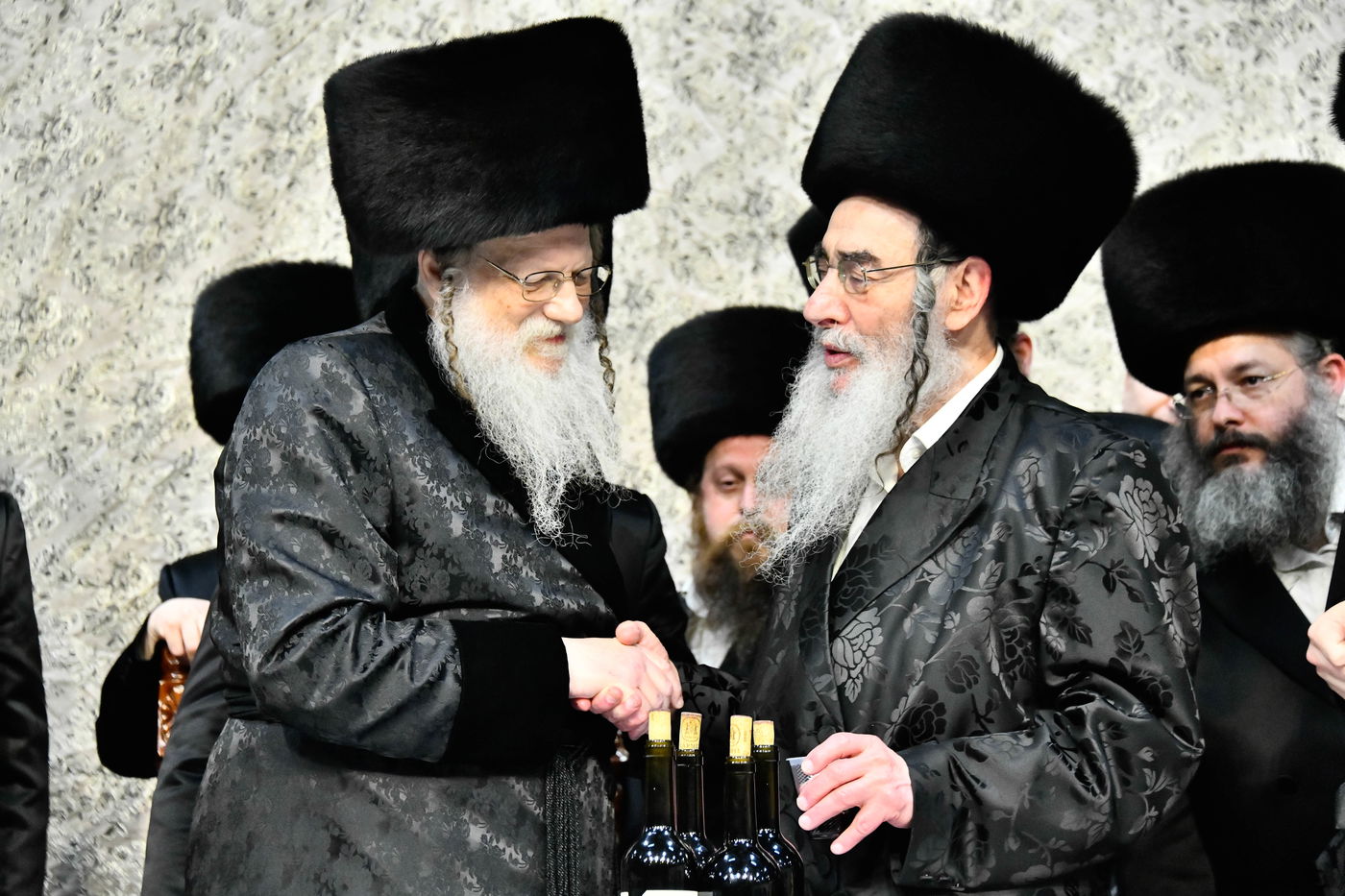 שמחת בית מודז'יץ - צאנז ירושלים - האלמין