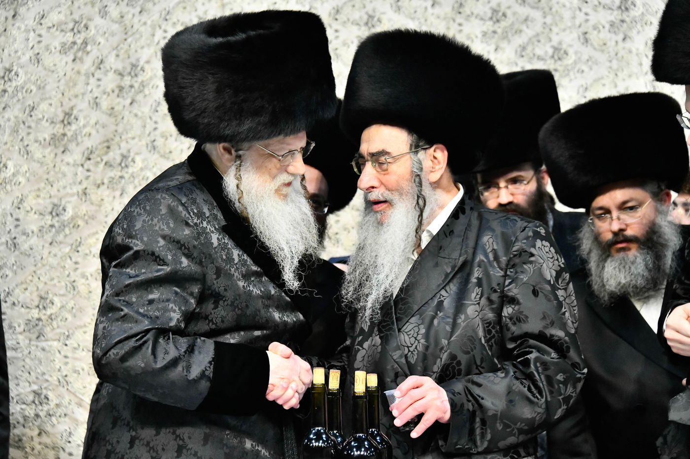 שמחת בית מודז'יץ - צאנז ירושלים - האלמין