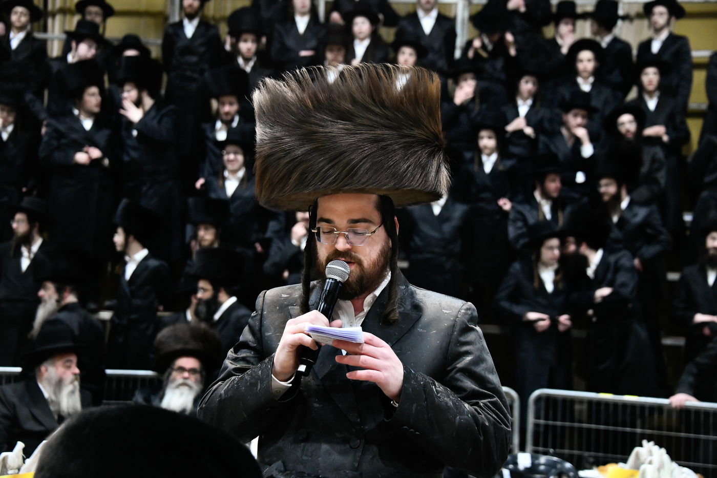 שמחת בית מודז'יץ - צאנז ירושלים - האלמין