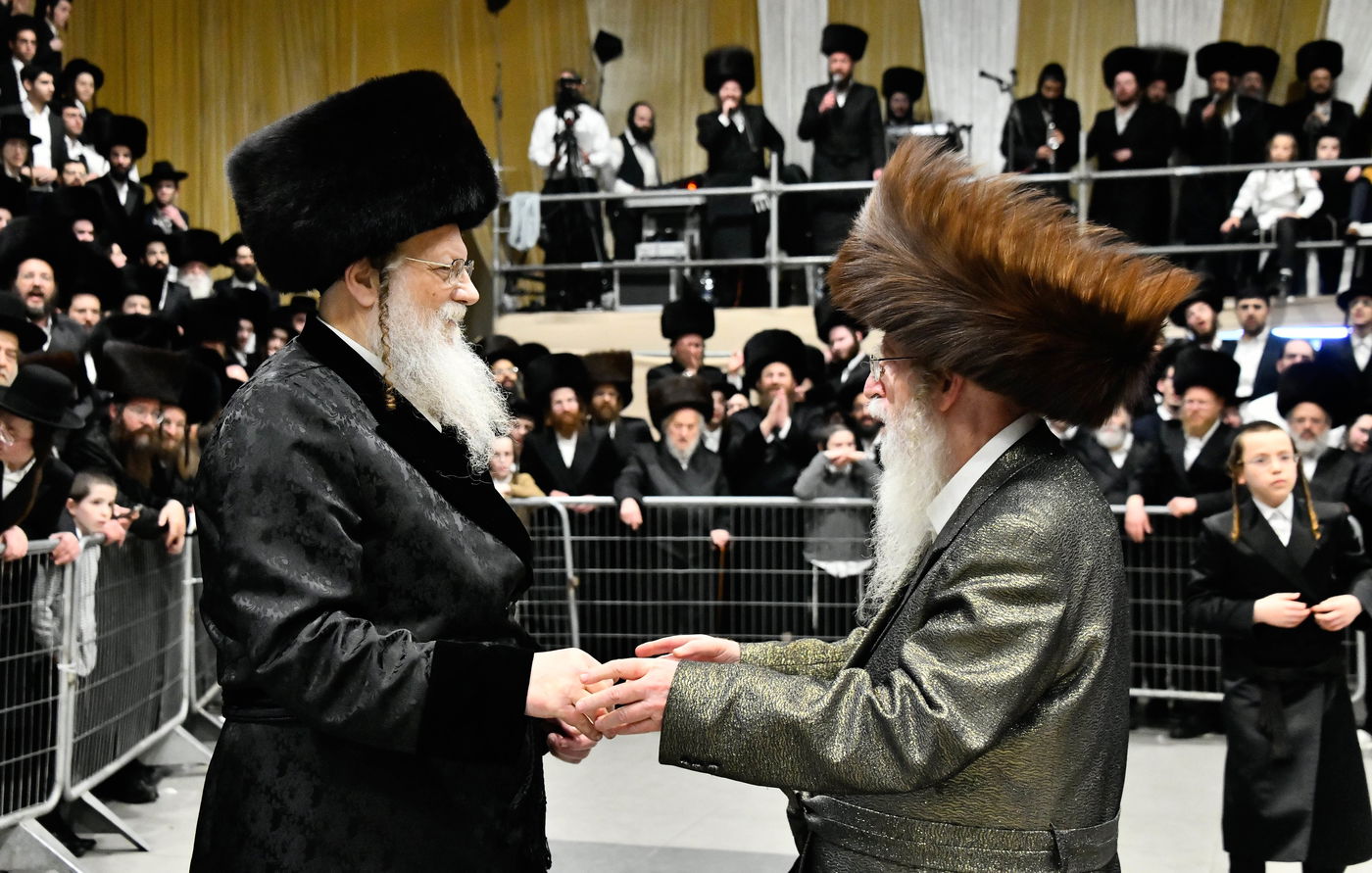 שמחת בית מודז'יץ - צאנז ירושלים - האלמין