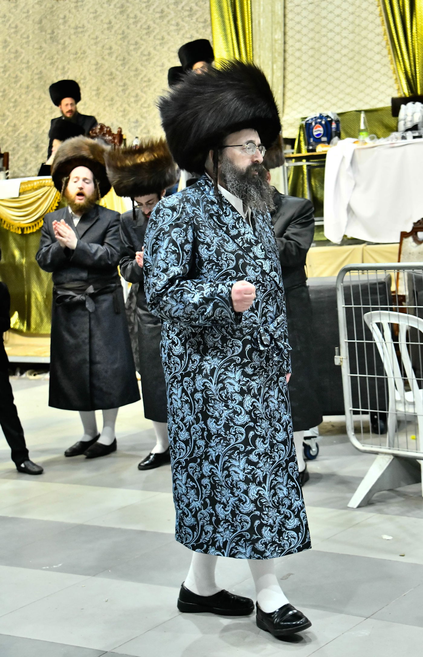 שמחת בית מודז'יץ - צאנז ירושלים - האלמין