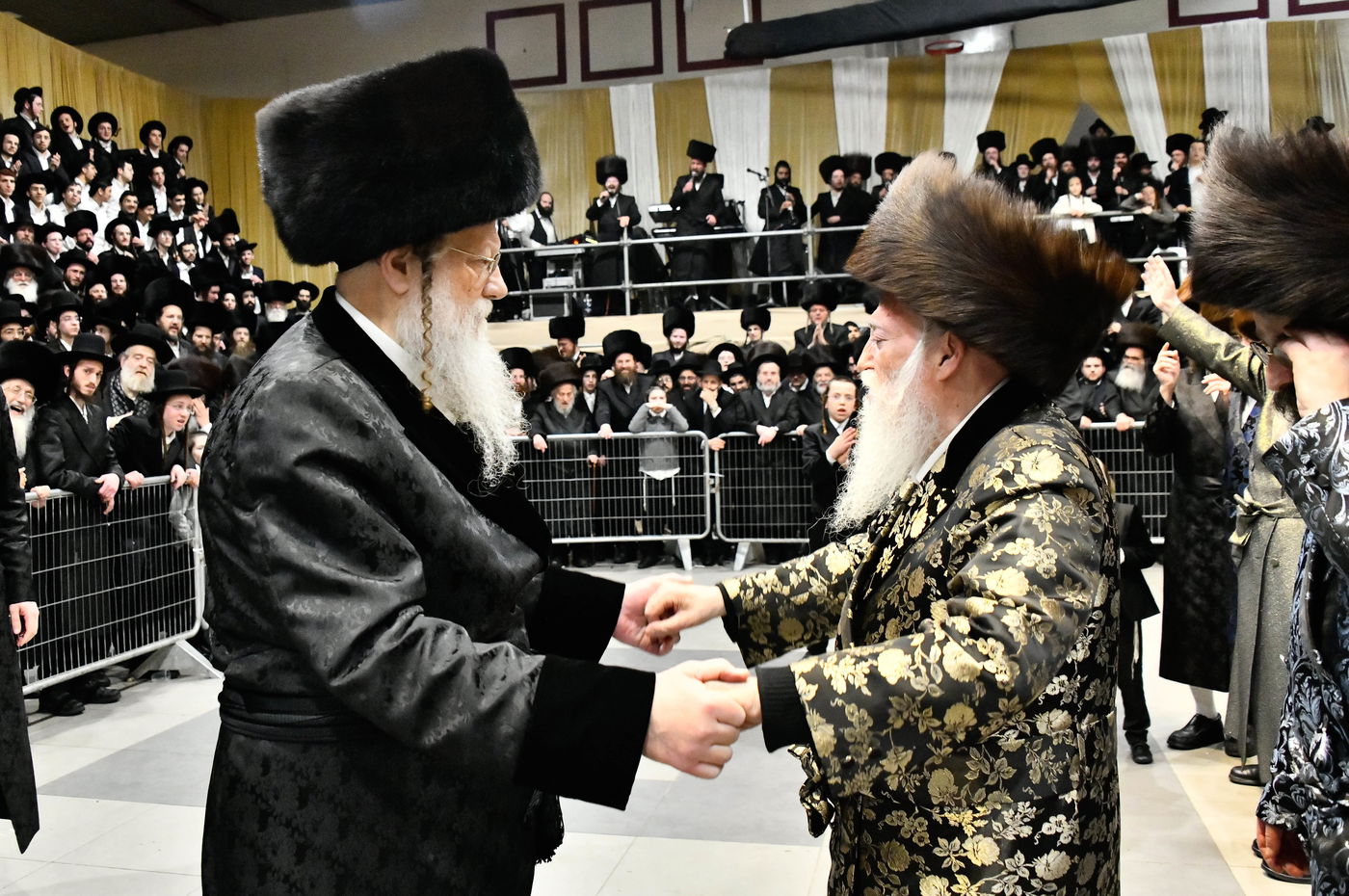 שמחת בית מודז'יץ - צאנז ירושלים - האלמין