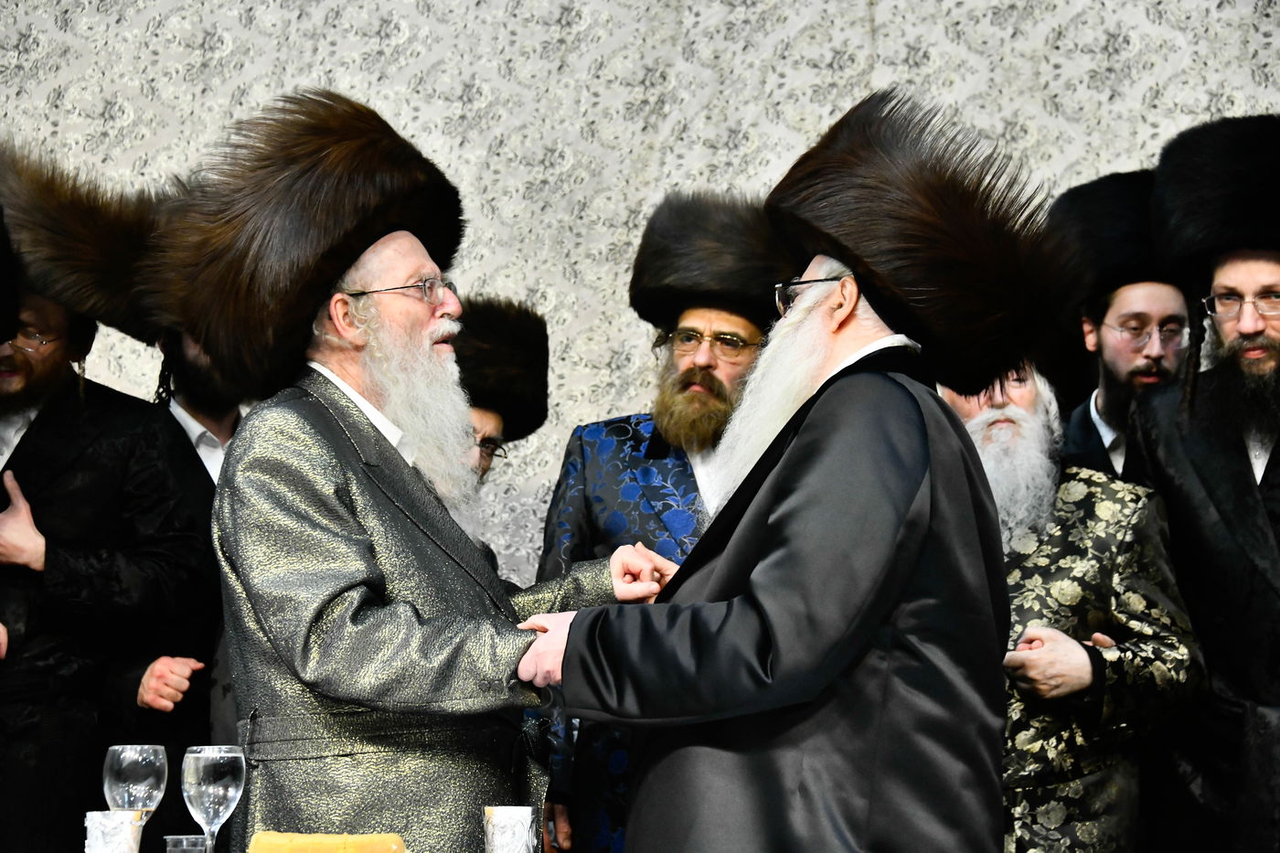 שמחת בית מודז'יץ - צאנז ירושלים - האלמין