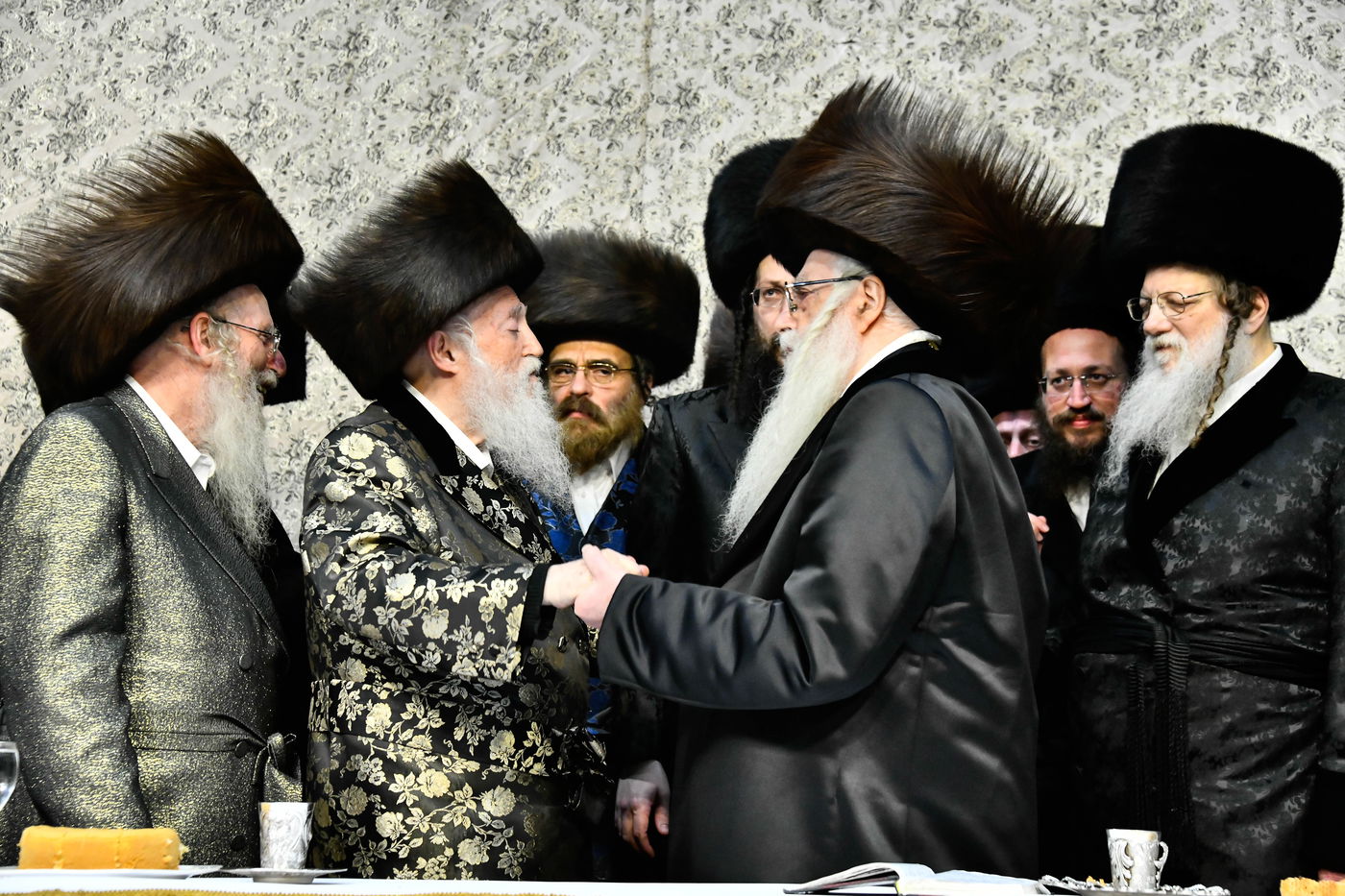 שמחת בית מודז'יץ - צאנז ירושלים - האלמין