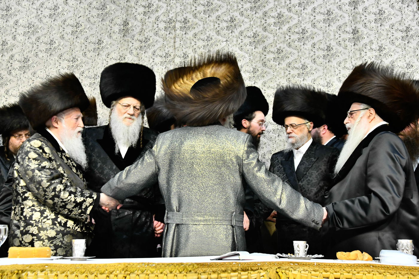 שמחת בית מודז'יץ - צאנז ירושלים - האלמין