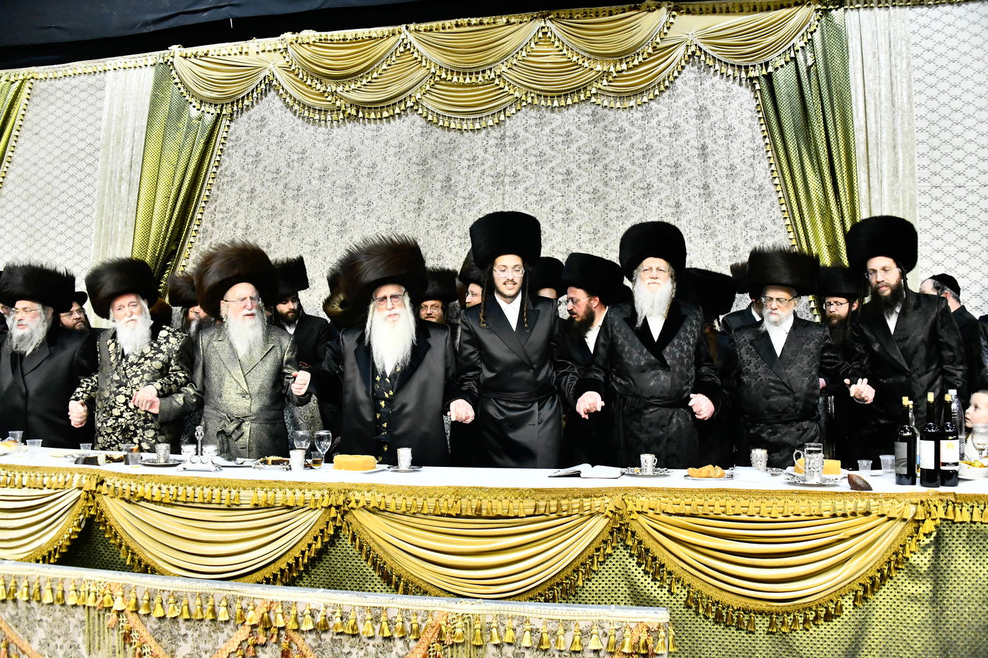 שמחת בית מודז'יץ - צאנז ירושלים - האלמין