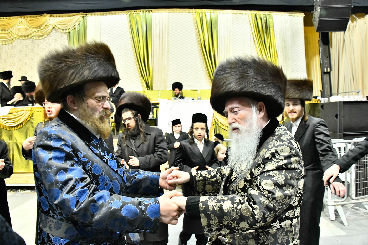 שמחת בית מודז'יץ - צאנז ירושלים - האלמין