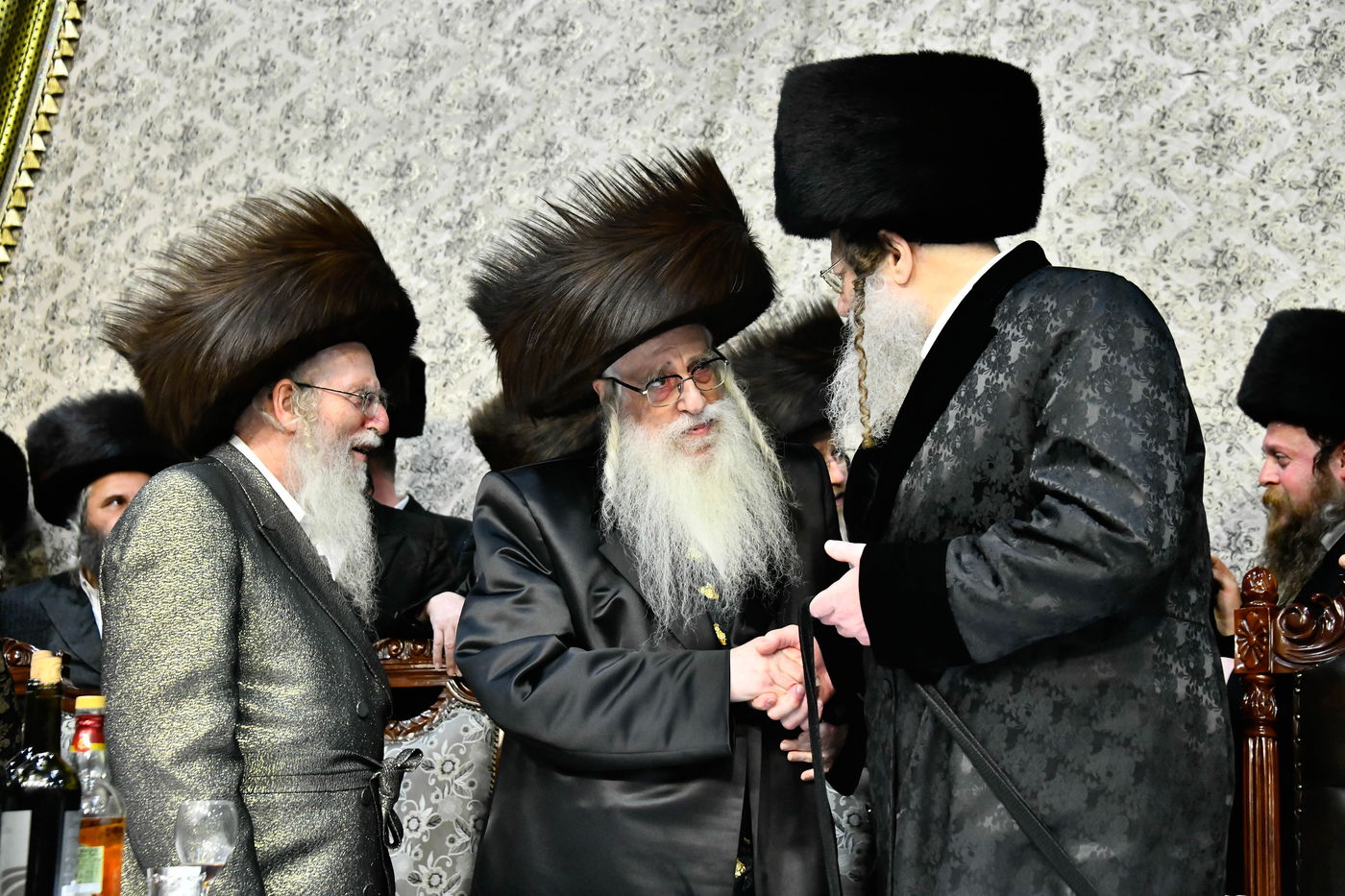 שמחת בית מודז'יץ - צאנז ירושלים - האלמין