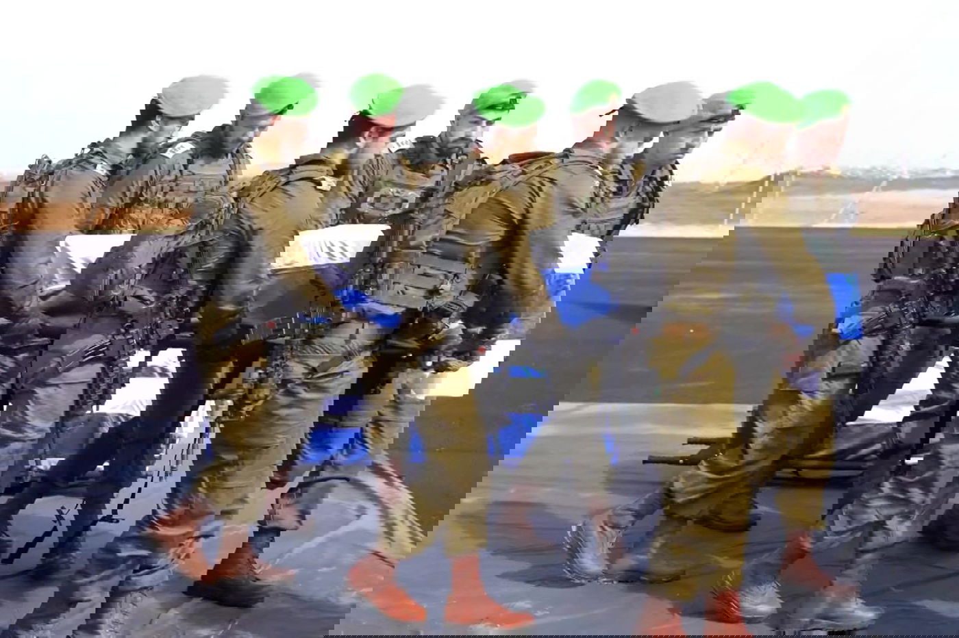 תמונות ראשונות: כך קיבלו בצה"ל את ארונות הקדושים 