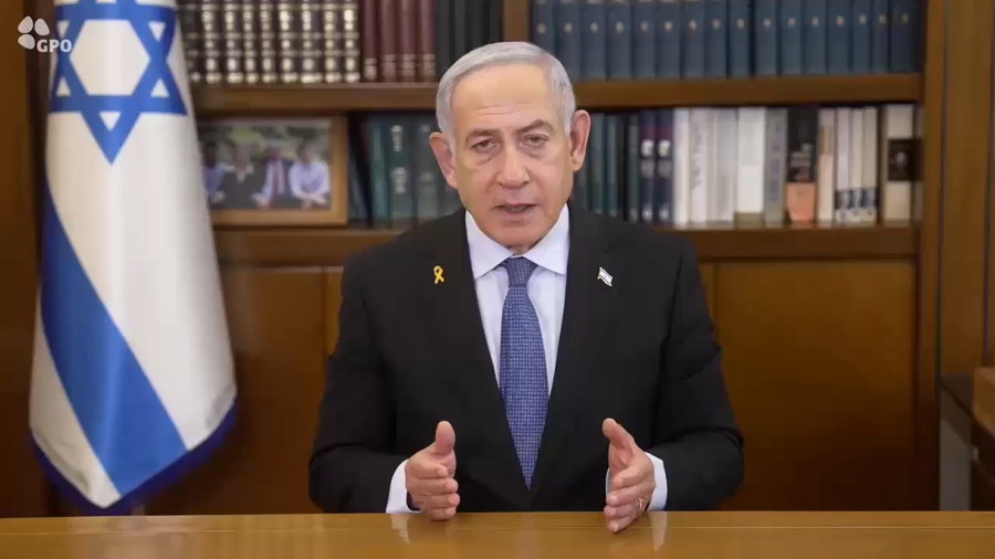 נתניהו לפני זמן קצר