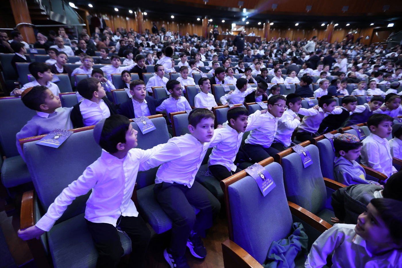 סיום מבצע תפילה בת"ת שארית ישראל בפ"ת