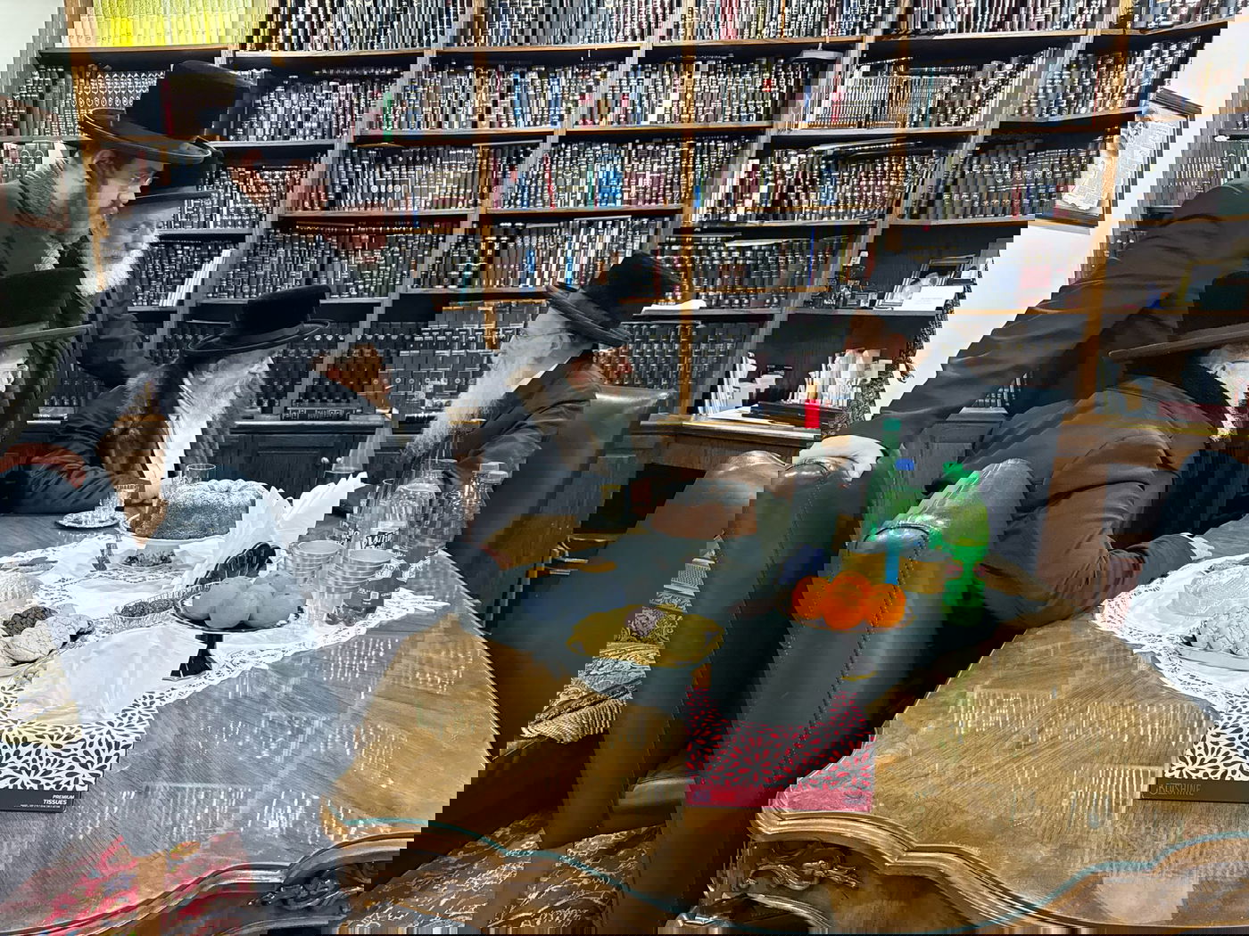 האדמו"ר מסקווירא מב"פ בביקור בטורנטו