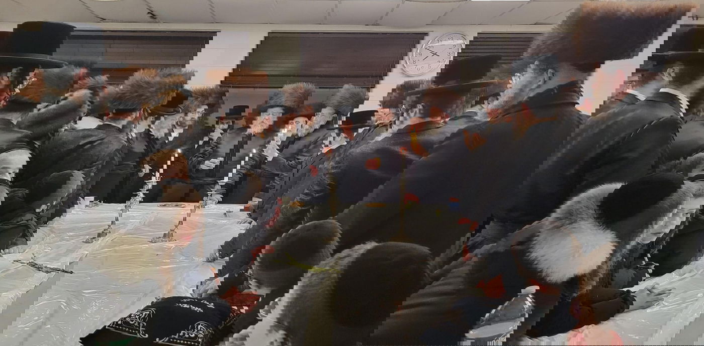 האדמו"ר מסקווירא מב"פ בביקור בטורנטו