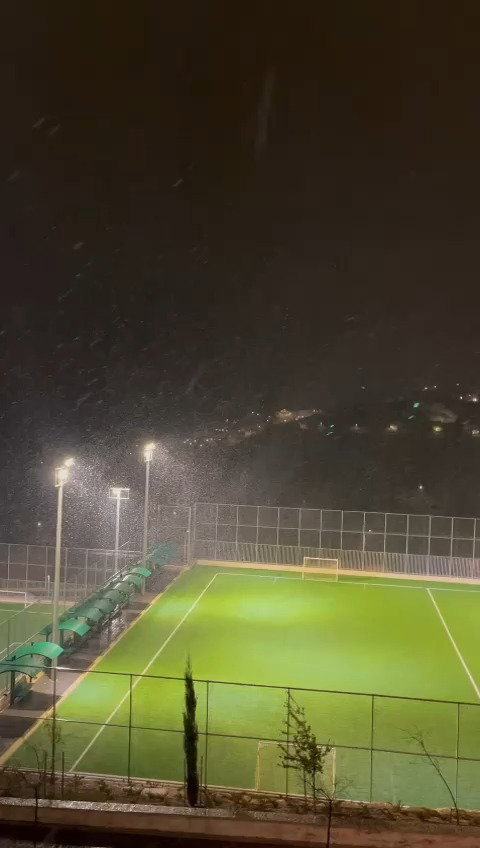 שלג החל לרדת במועצה המקומית אפרת
