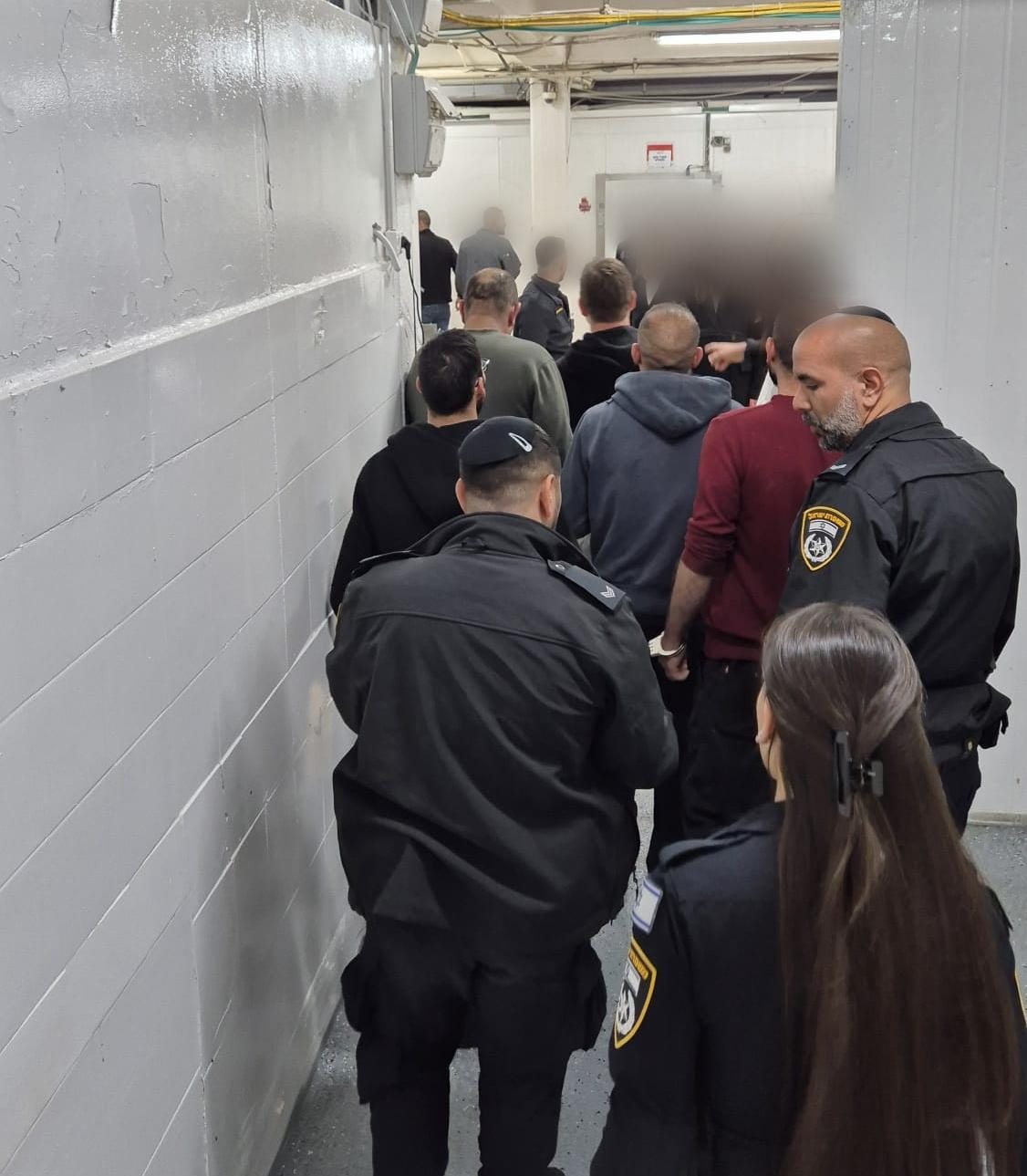 מעצר השב"חים באולמות בבני ברק