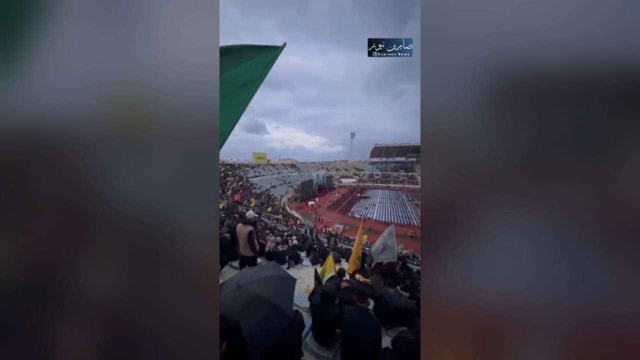 הנהירה הלבנונית להלויית נסראללה