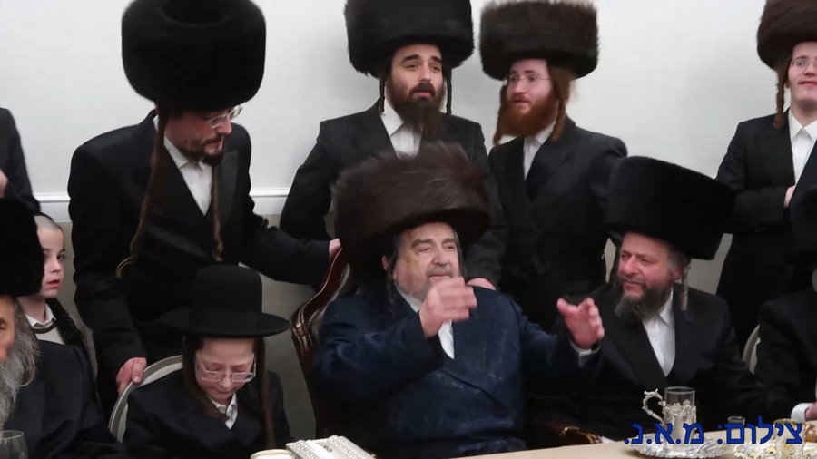 שמחת הבר מצווה לנין הגה"צ רבי יעקב מאיר שעכטר