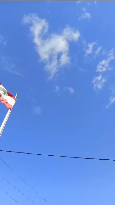 כטב"מ בשמי לבנון, הבוקר