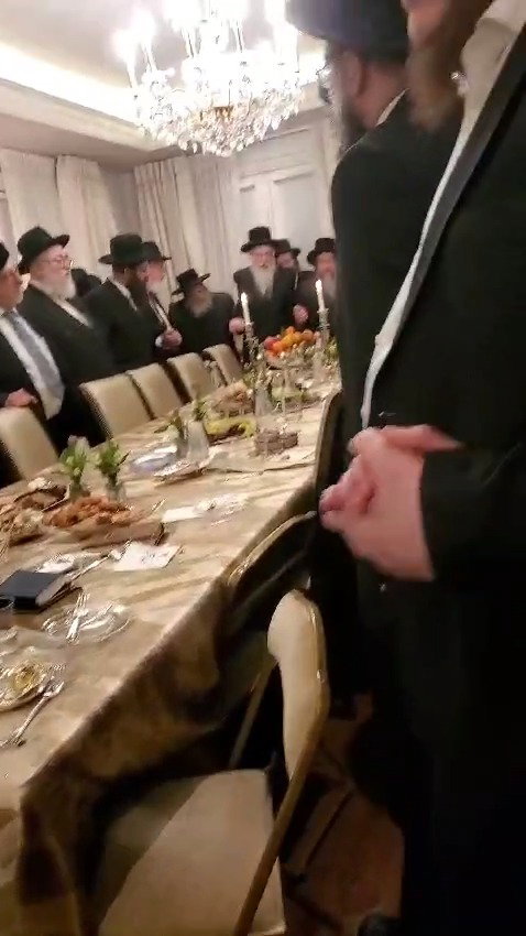 האדמו"ר מסקולען לייקווד בביקור בטורנטו