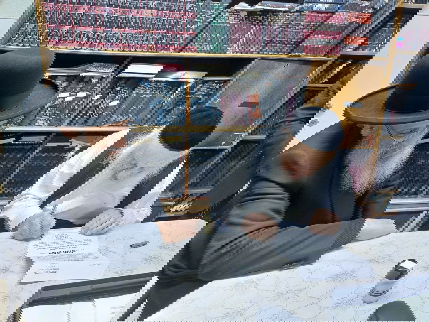 הרב מעלם אצל הגרב"ד פוברסקי